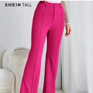 SHEIN tall hot pink pants small